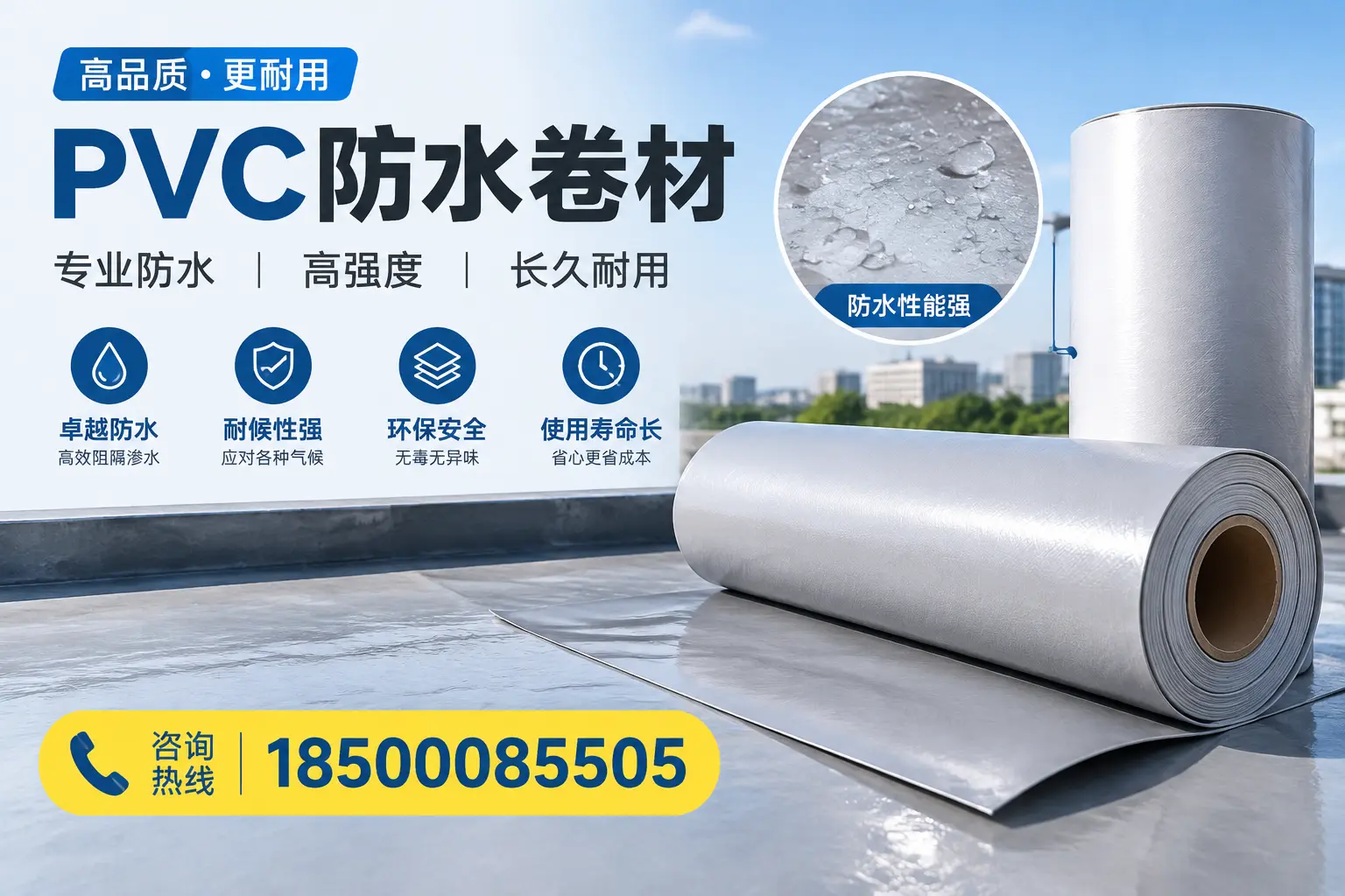 PVC防水卷材的安装方法与注意事项,嘉兴用户必看